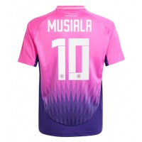 Camiseta Alemania Jamal Musiala #10 Visitante Equipación Eurocopa 2024 manga corta